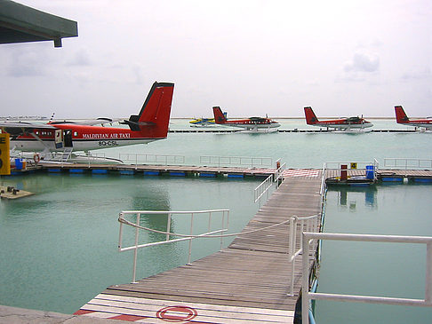 Flughafen für Wasserflugzeuge - Malediven