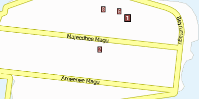 Malé  Malediven Stadtplan